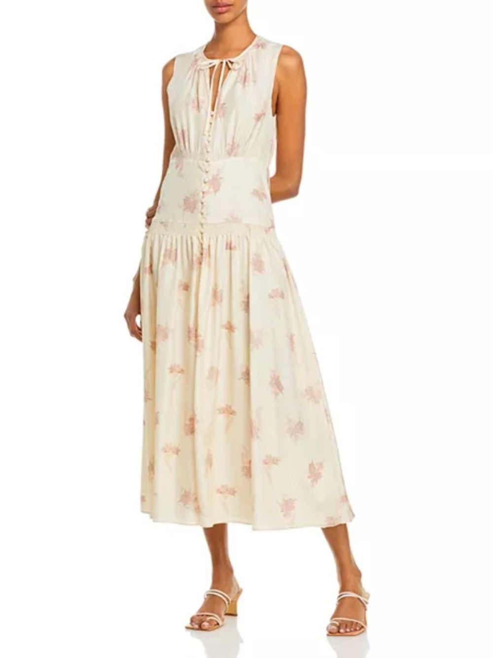 Rebecca Taylor - Silk Nora‎ Floral Midi Dress